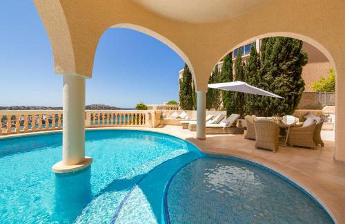 Meerblick Villa "Buena Vista" in Santa Ponsa, Mallorca - Foto 3