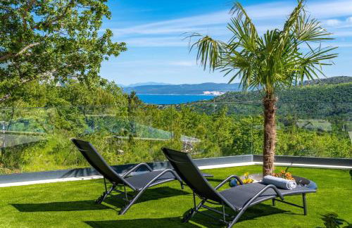 Villa Top Hill, heated infinity pool, Jacuzzi, Sauna, 5 en-suite bedrooms, a Media room - Foto 11