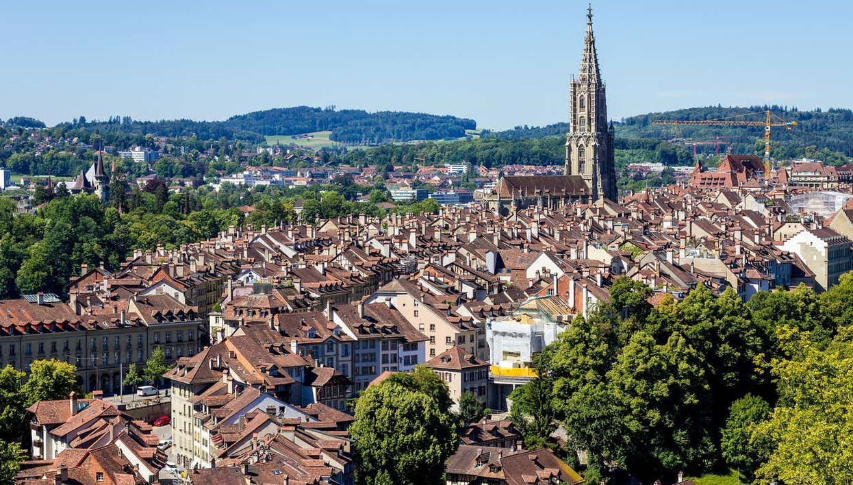 Vue panoramique sur la capitale suisse