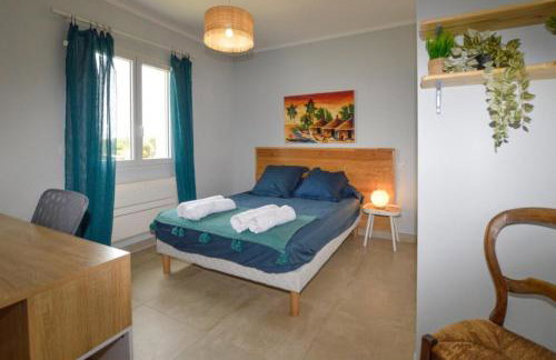 Villa Piscine Mer 7 min Vue Montagne Clim - Foto 12