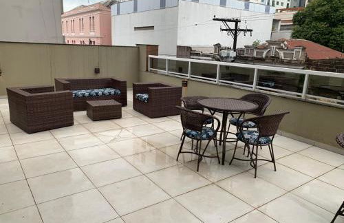 Apto com ar wi-fi garagem no centro de Passo Fundo RS - Foto 24