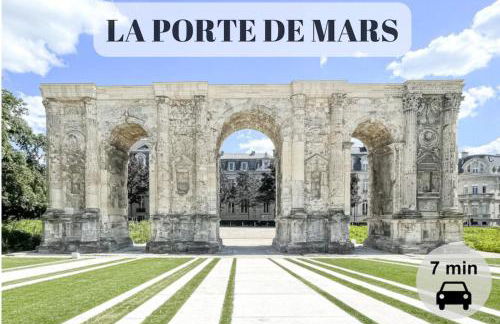 Le Cocon de Reims family and free parking - Foto 26