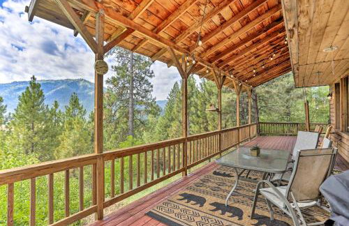Peaceful Cabin with Mtn and River Views, Fire Pit - Foto 1