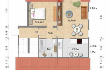 Schöne Ferienwohnung in ruhiger Lage in Lippstadt - Foto 17