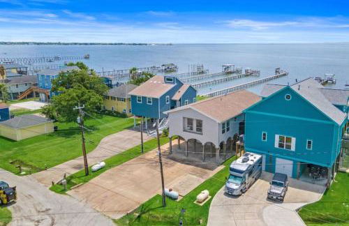 Galveston Bay Front Home with Private Pool and Pier - Foto 41