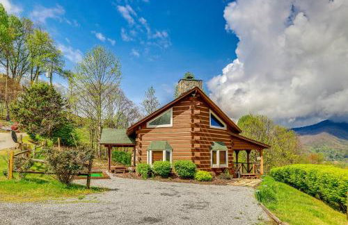 True Log Cabin with Game Room, Year-Round Views - Foto 33