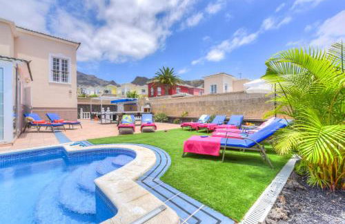 Villa Teide Sol con piscina climatizada, Playa Fañabe, Costa Adeje - Foto 8