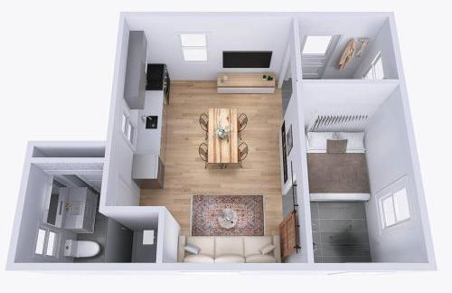 Campfire Cottage Fireplace, fire pit & no chores! - Foto 47