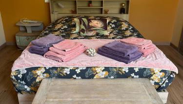 L'Écrin des Arts - appartement avec jardin au coeur de la Côte des Blancs - Foto 3, towels