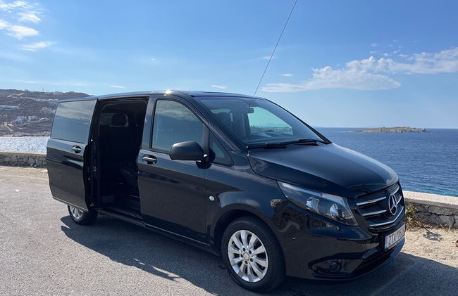 Mykonos Island VIP Transfers: Transporte privado 24 horas por dia, 7 dias por semana, 1 via - Foto 6