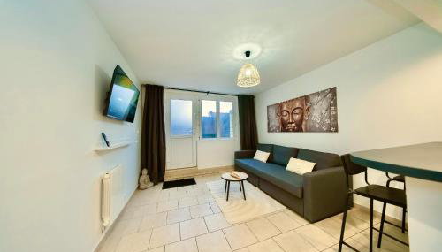 ValenStay - T2 Pro - Stade du Hainaut avec jardin - Foto 5