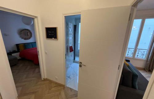 PARIS-ALESIA Super appartement 2 pièces de 39m2 - très cosy pour 1 - 5 personnes totalement refait à NEUF -ENTIRE APARTMENT LUXURIOUS AND WARM -PARIS ALESIA 14ème - Proche Aéroport Paris-Orly - Parc des Expositions Porte de Versailles FREE WIFI GRATUIT - Foto 34