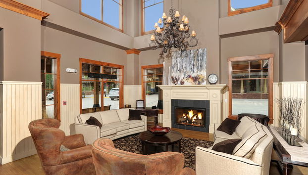 Sitzecke in der Lobby