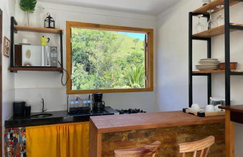 Chalés São João - a 500m da Cachoeira de Bom Jardim - com piscina - Foto 56