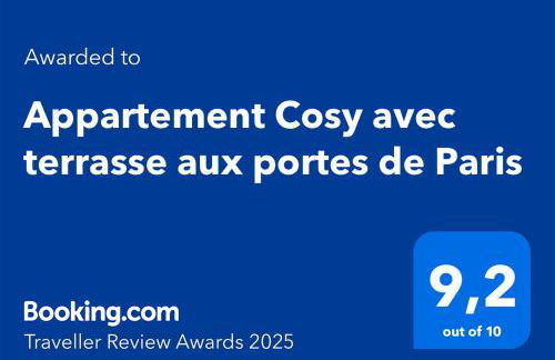 Appartement Cosy avec terrasse aux portes de Paris - Foto 18