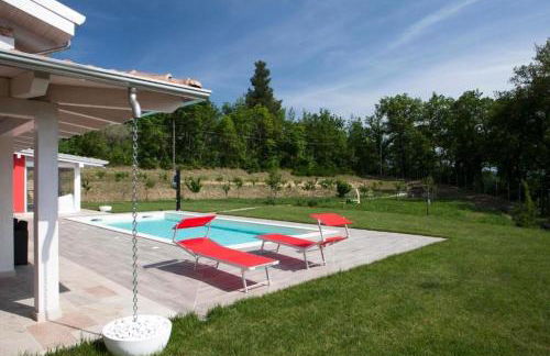Villa Parruccia with a pool and a panoramic view - Foto 12