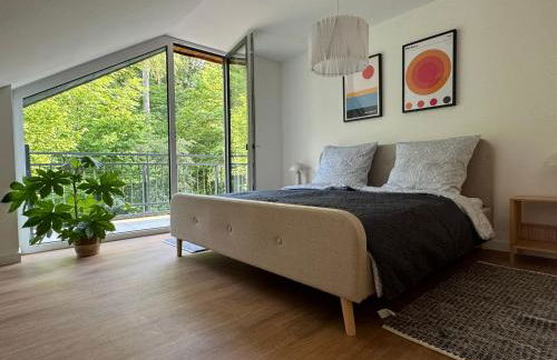 Stilvolles Apartment mit Waldblick - Foto 11