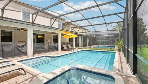 Upstay Family Home w Pool & Cinema ChampionsGate - Foto 2, sunbed