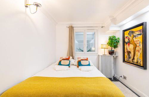 Modern Apartement Grand Paris, TV Salon, Sharing Garden, Villa des Ammonites - Foto 8