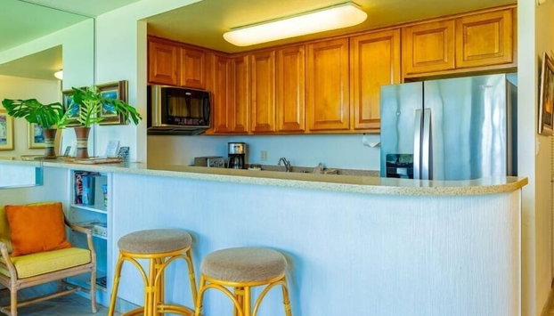 Kihei Surfside, #311 1 Bedroom Condo by RedAwning - Foto 5, Cocina privada