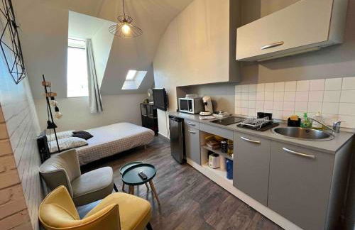 Studio proche gare centre ville au calme côté cour - Foto 2