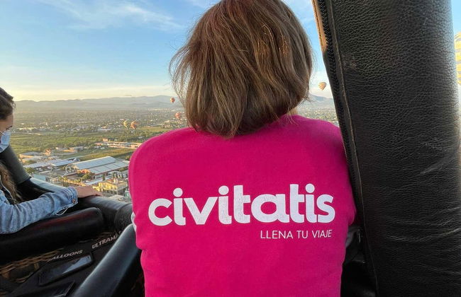 Teotihuacán Hot Air Balloon Ride from Mexico City + Tickets - Foto 3