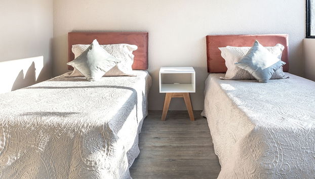 Stylish 2BR in Roma - Parking- Wifi- Sleeps 6 - Foto 5, Habitación