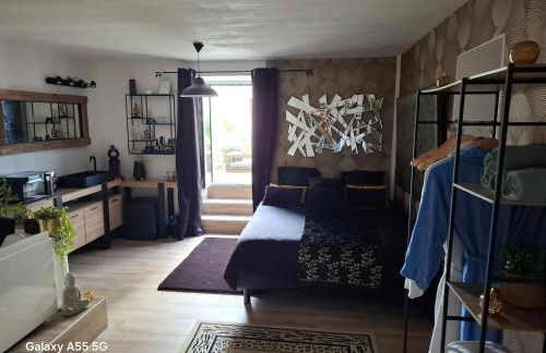 Suite deluxe avec jacuzzi et jardin à 2 min de la plage - Foto 20