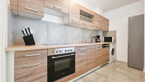 Tolstov Apartments - Monteurwohnung - 2 Schlafzimmer - Küche - Balkon - Waschmaschine - 25 Min zur Messe DUS - Foto 4, stove, dishwasher, pet friendly, minibar