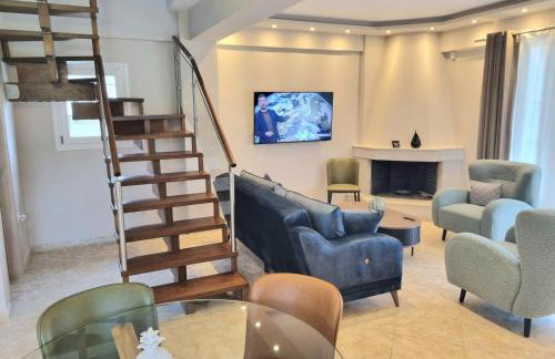 Seaside Luxury Villa-Maisonette Makinia 135sqm , 15' Nafpaktos - Foto 38