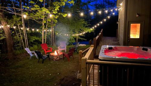 Wine Moose w Hot tub Fireplace Sauna 9min to Mt Snow - Foto 4