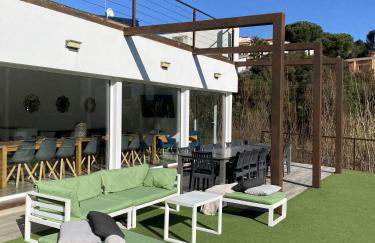 Casa Rio de Oro con piscina con playa y barbacoa - Foto 11