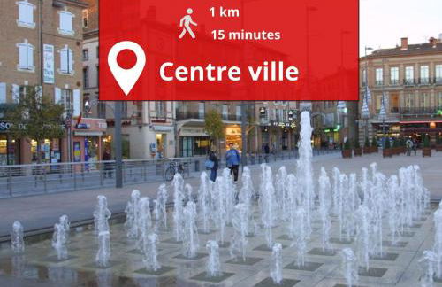 Le petit studieux - Parking - Animaux acceptés - Centre ville accessible à pied - Foto 29