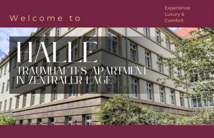 In 2 Minuten am Bahnhof - traumhaftes Apartment mitten in Halle No3 - Foto 1