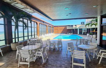 Sensacional Flat pé na areia na Praia da Costa - Foto 20