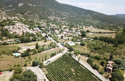 Maison de vacances avec piscine privative, Oustau des Oliviers vue dominante Colorado provençal - Foto 7