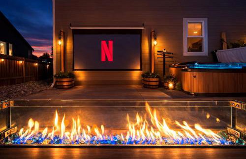 FlightDeck HotTub Fireplace NearAirport FamilyHome - Foto 61