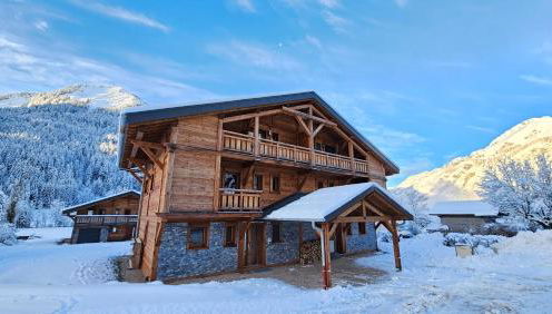 Demi-Chalet Vadel La Panthiaz 15 Pers 5 chambres - Foto 1