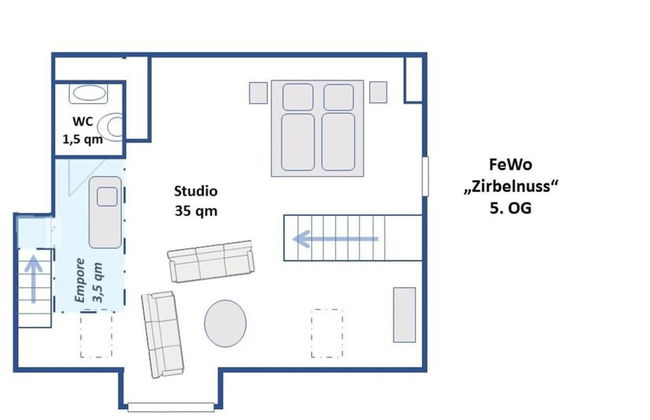 Holiday Apartment Zirbelnuss - Foto 8