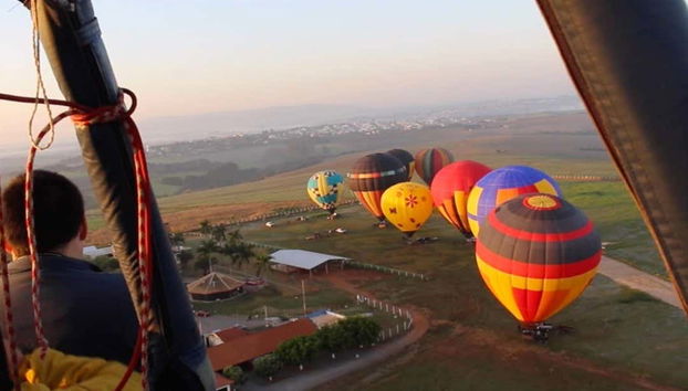 Boituva Private Hot Air Balloon Tour - Foto 3