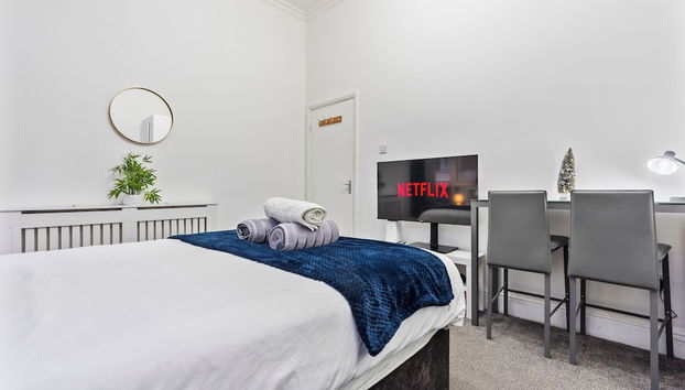 London Charm One-bed Apartment - Foto 4, Habitación