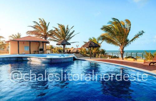 Chalé frente mar e frente piscina Zumbi-RN - Foto 7