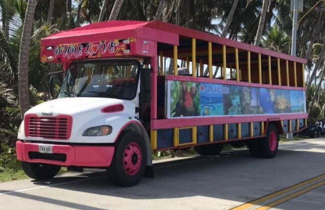 Tour panoramico dell'isola di San Andrés in chiva rumbera - Foto 5