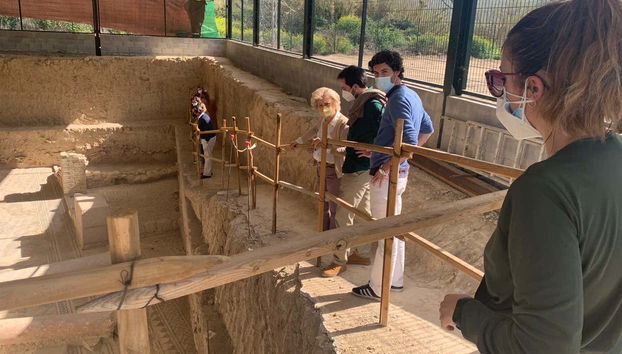 Observing the archaeological site