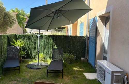 Appartement climatisé avec jardin 4 personnes - Foto 44