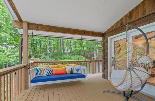 Asheville Private Retreat Game Room Hot Tub - Foto 4