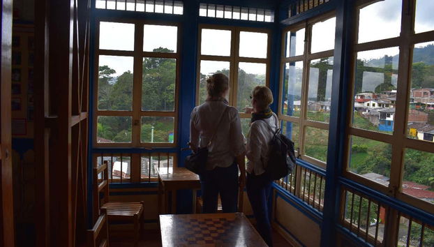 Vue depuis la Casa de la Cultura