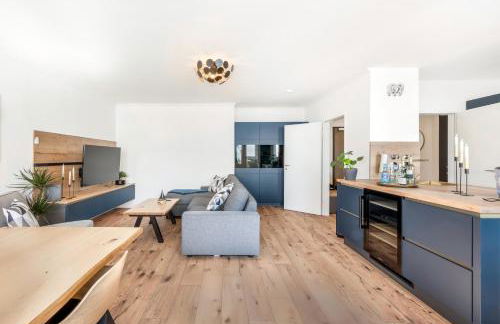 Exklusives Apartment Sunrise mit Whirlpool im 24-OG, Zugang zu Pool und Sauna - Foto 4