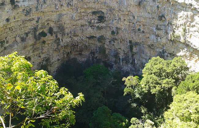 Discesa in corda doppia nella Doline dei Pappagalli - Foto 2