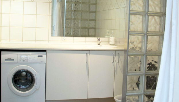 4 Person Holiday Home in Svaneke - Foto 5, Baño